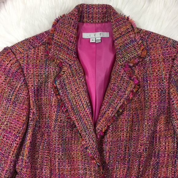 I.C.E. Tailored multi-colored blazer - Picture 2 of 4